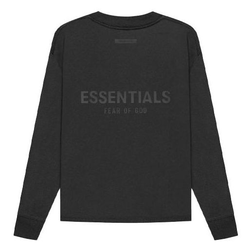 

Футболка Fear of God Essentials SS21 Long Sleeve Tee Stretch Limo, цвет stretch limo