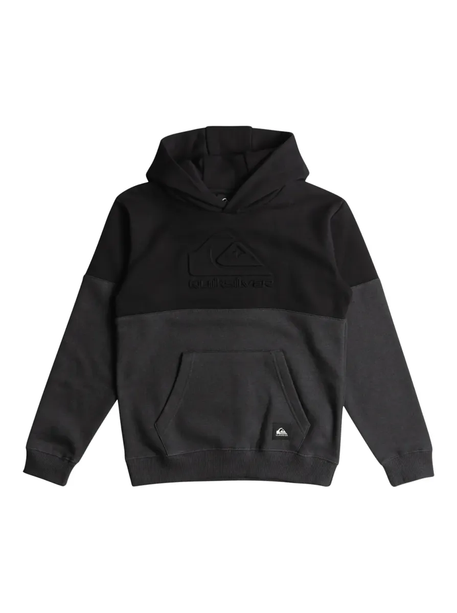 

Толстовка Quiksilver с капюшоном "Emboss Hood", черный