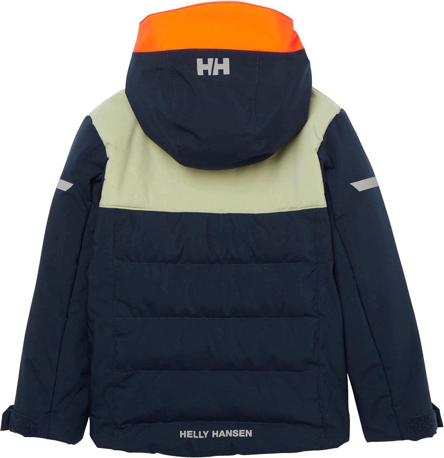 Детская утепленная куртка Helly-Hansen Vertical - детское зимнее пальто унисекс, водонепроницаемое, ветрозащитное, дышащее, теплое верхняя одежда Helly Hansen, 599 Navy — фото 2