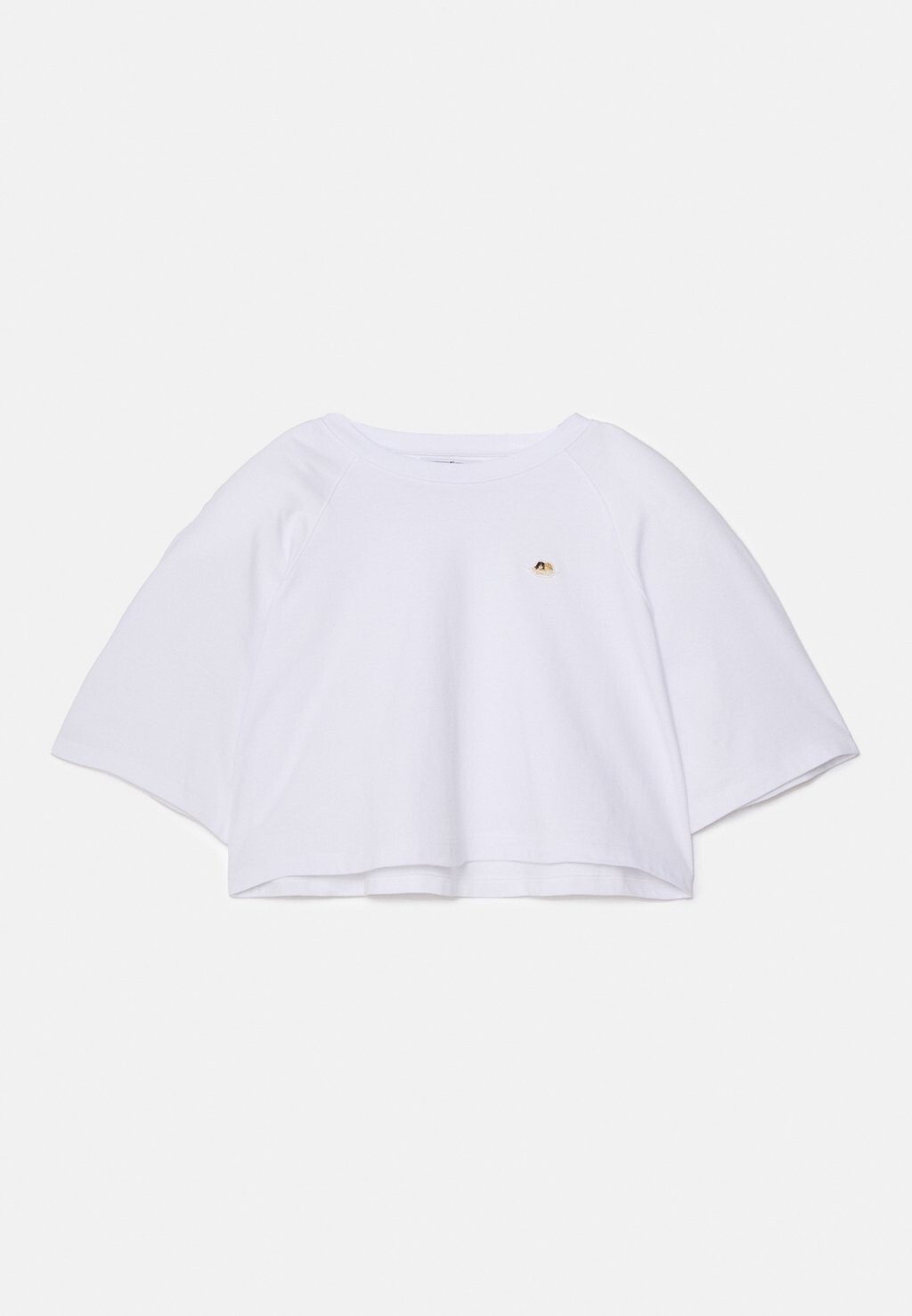 

Простая футболка PATCH CROPPED PADDED Fiorucci, белый