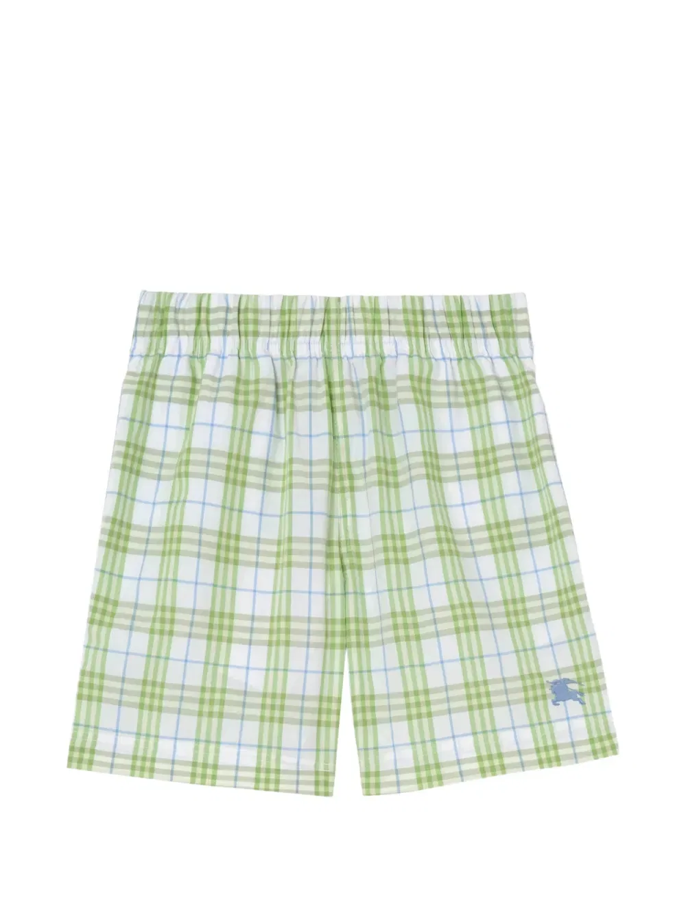 Хлопковые шорты Burberry Kids, белый