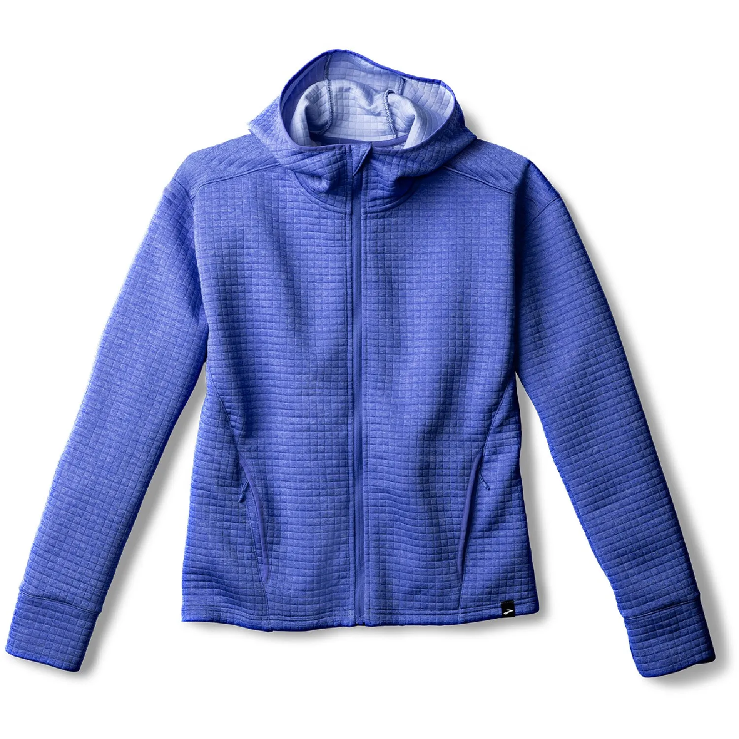 

Женская худи средней плотности Brooks, Heather Bluebell