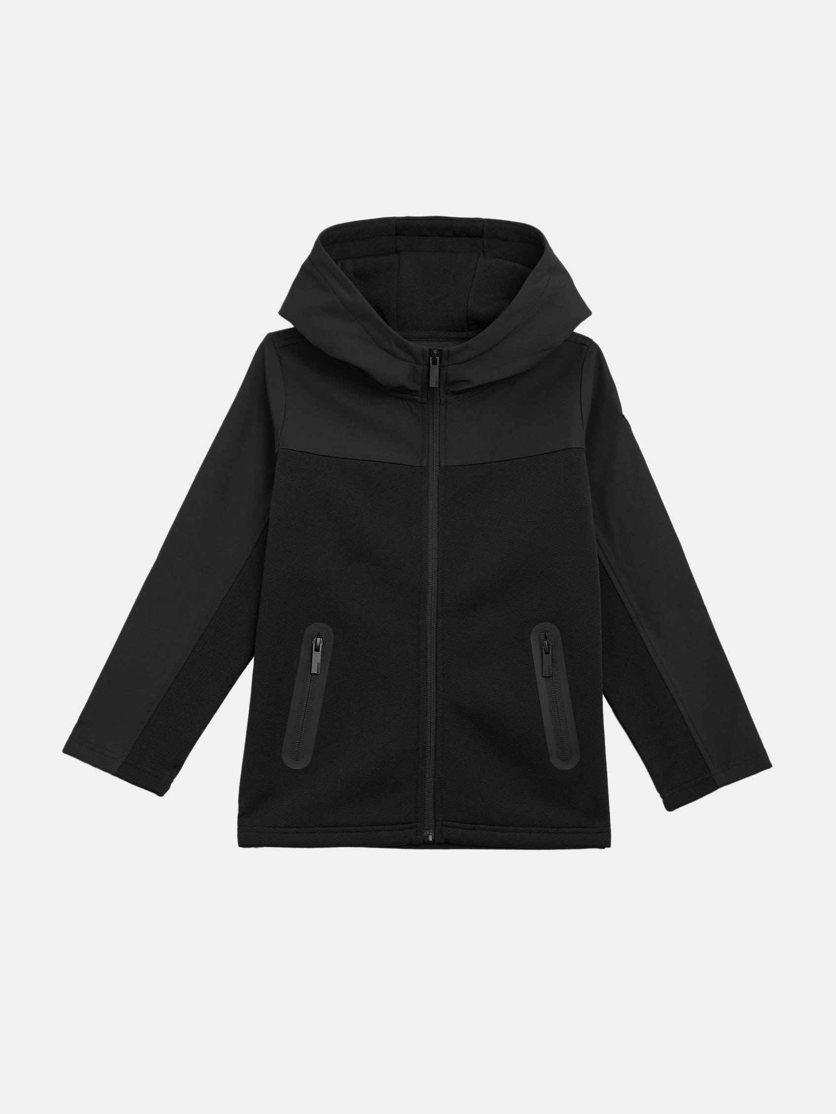 

Куртка Gustavo с капюшоном и застежкой-молнией (7-16) Guess Factory, черный