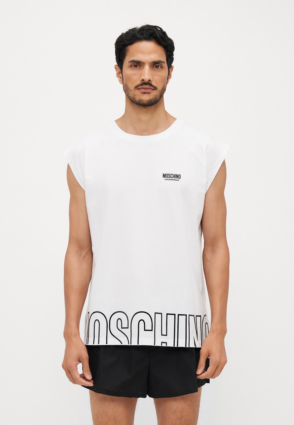

Майка Moschino Underwear, белый