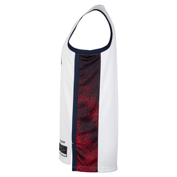 Футболка usab olympics 24 limited home баскетбольная майка Nike, белый — фото 2