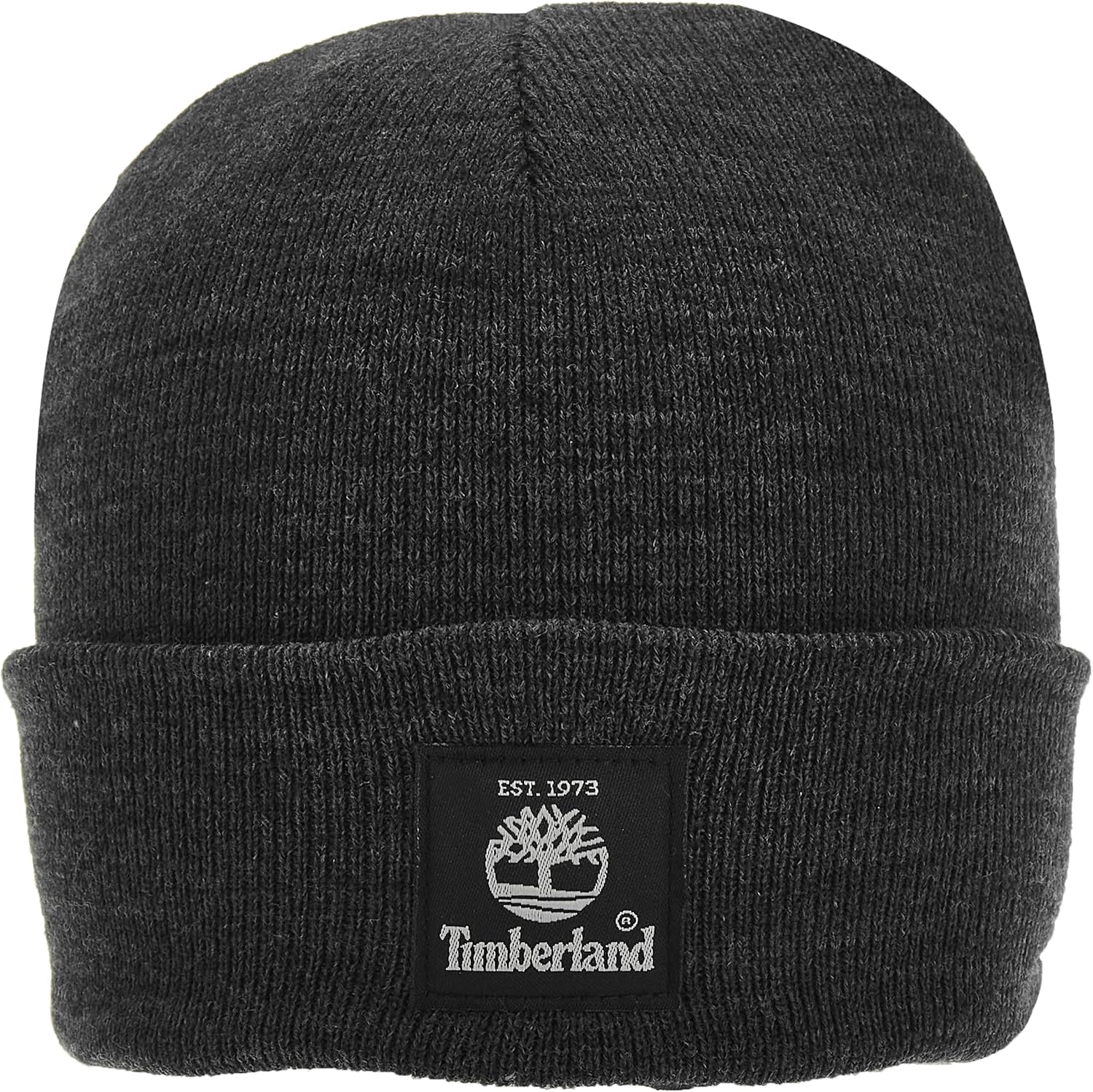 

Timberland Unisex Adult Short Watch Cap, Charcoal Heather Gray