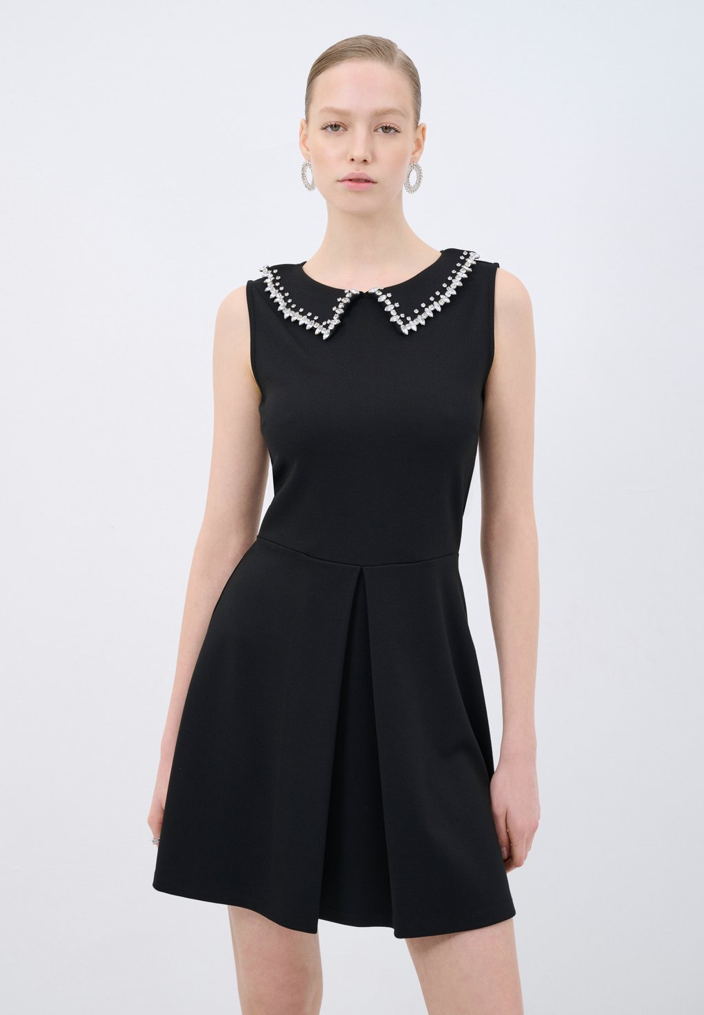 

Коктейльное/вечернее платье EMBELLISHED COLLAR adL, черный
