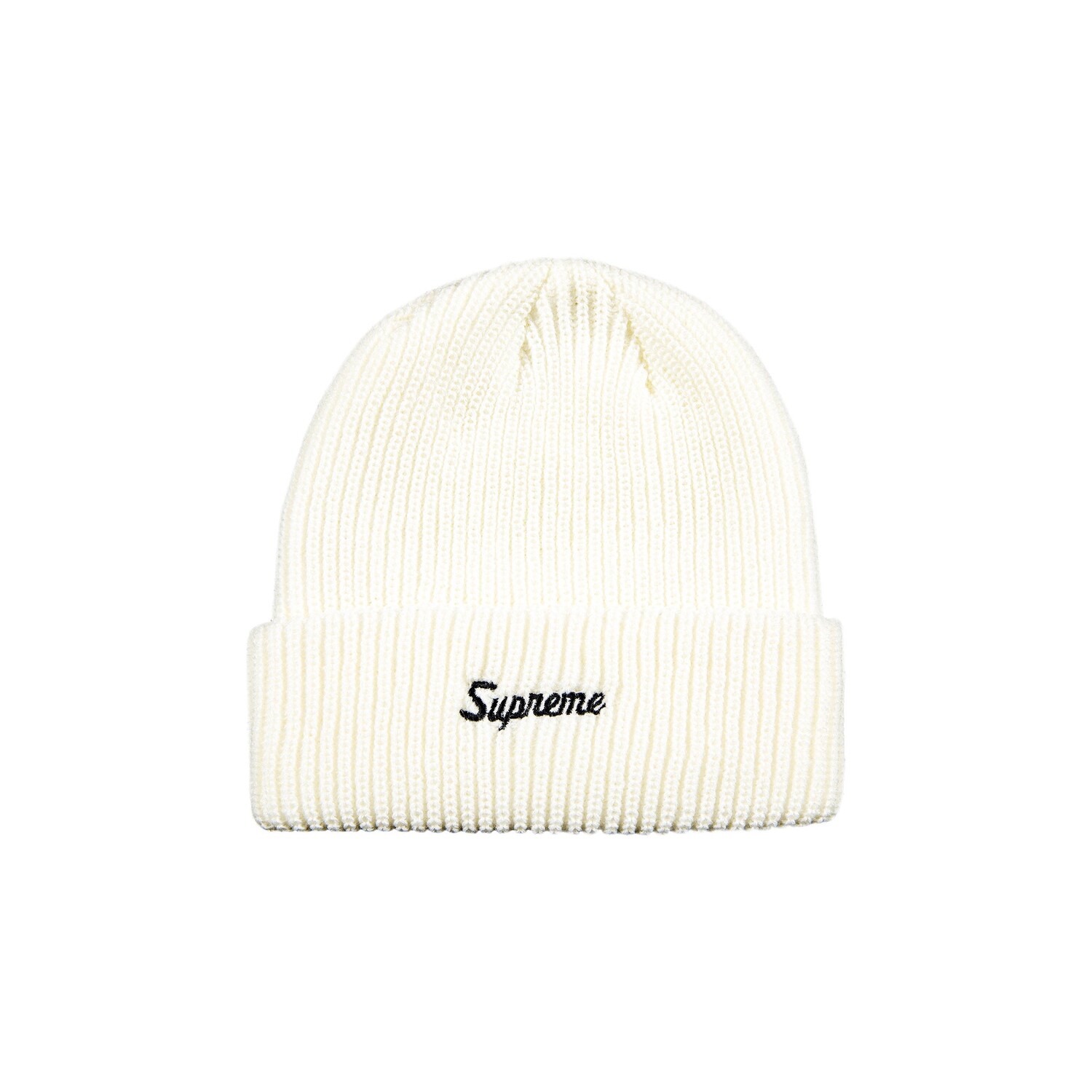 

Шапка-бини Supreme свободного кроя, цвет Белый