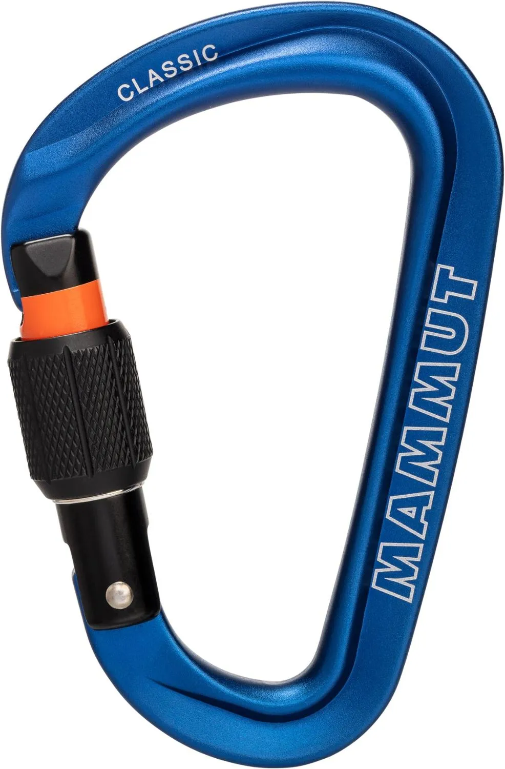 

Классический карабин HMS с винтовой муфтой Mammut, Blue