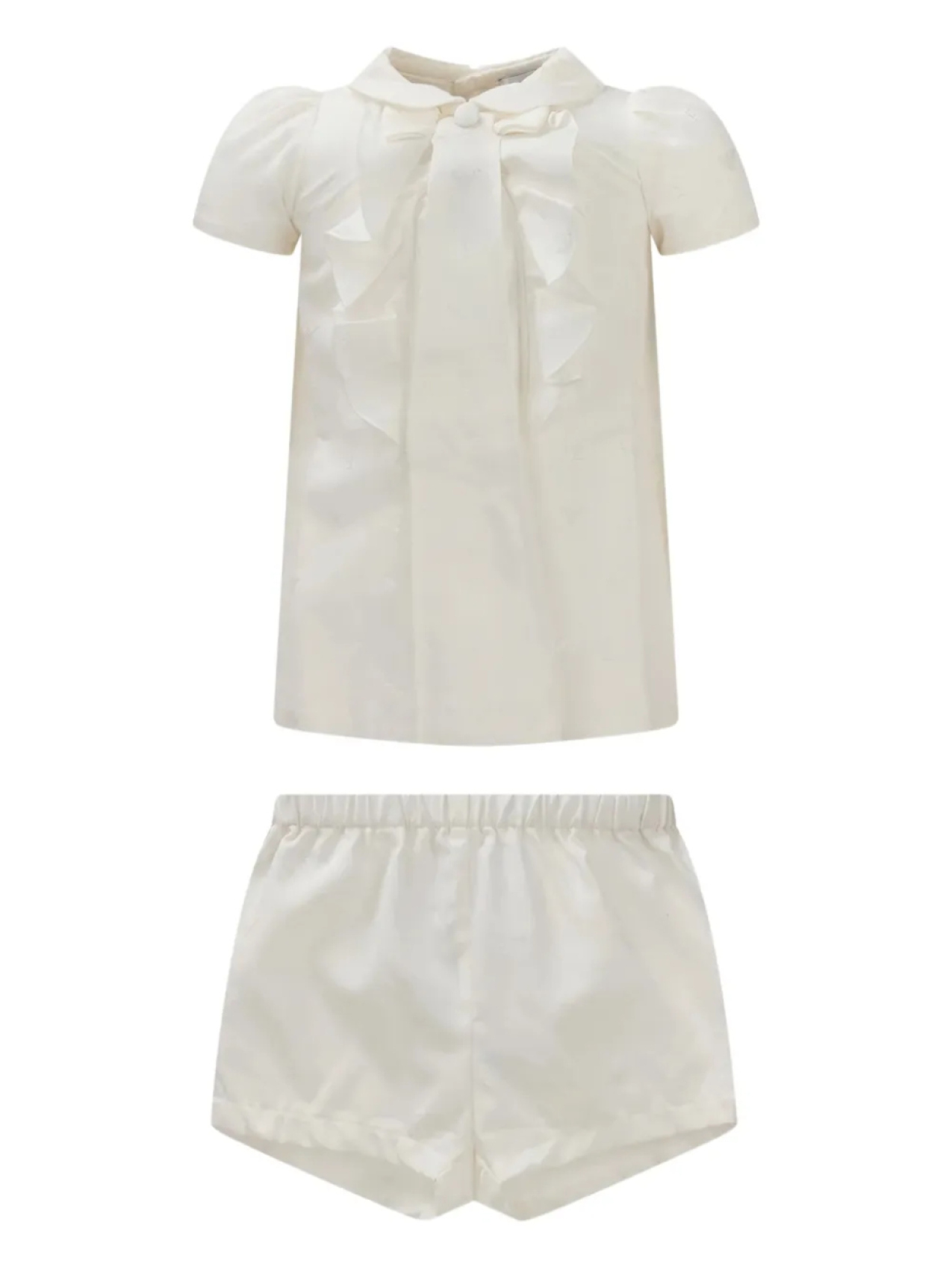 

Комплект платьев с оборками Emporio Armani Kids, нейтральный