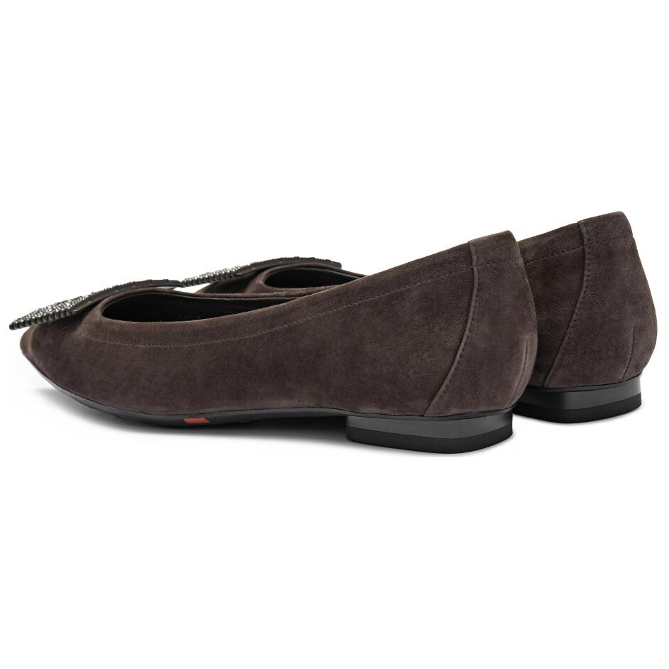 Туфли женские повседневные Women's Casual Shoes Women's Staccato, цвет Meteorite Gray — фото 4