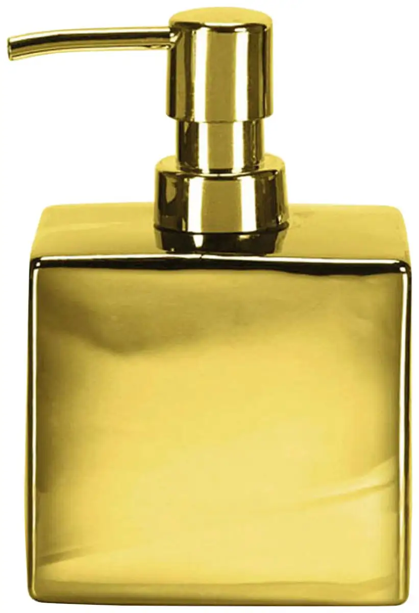 

Дозатор для мыла Kleine Wolke "Гламур", (1 шт.) 9,7х14,5х6,6 см, цвет goldfarben