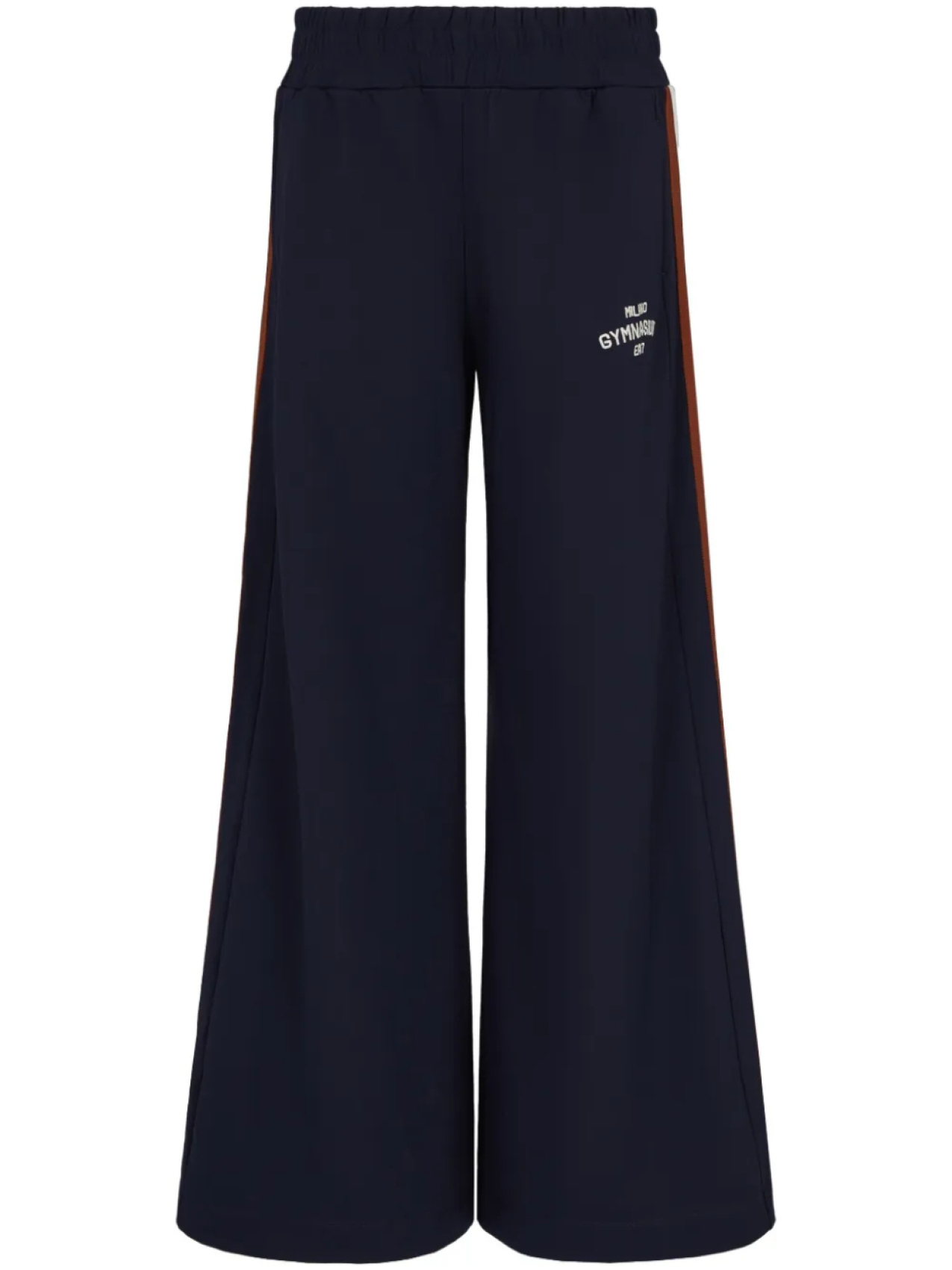 

Спортивные брюки широкого кроя Ea7 Emporio Armani, синий