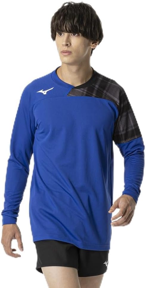 

Футболка с длинным рукавом и графическим принтом Mizuno V2MAB121 V2MAB121, унисекс, сине-черная, размер S, Черный, Футболка с длинным рукавом и графическим принтом Mizuno V2MAB121 V2MAB121, унисекс, сине-черная, размер S