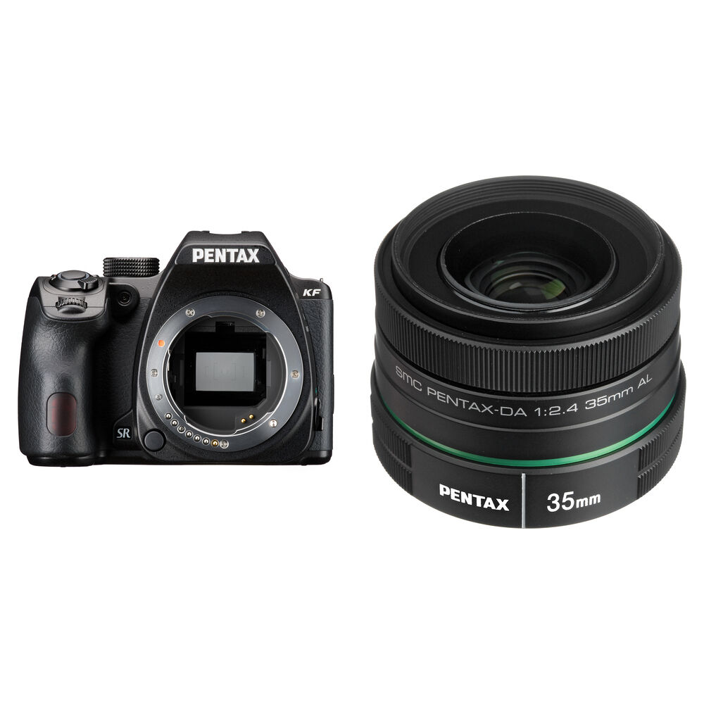 

Зеркальная камера Pentax KF DSLR Camera with 35mm DA L f/2.4 AL Lens Kit