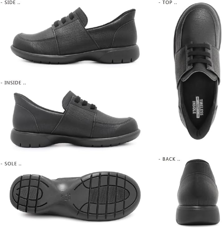 Мужские туфли на плоской подошве Re:Geta, Charcoal — фото 4