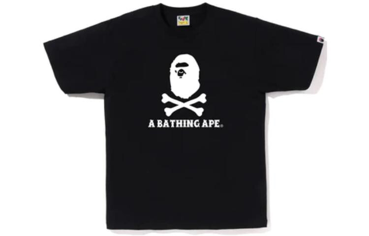 

Футболка мужская черная A Bathing Ape, черный
