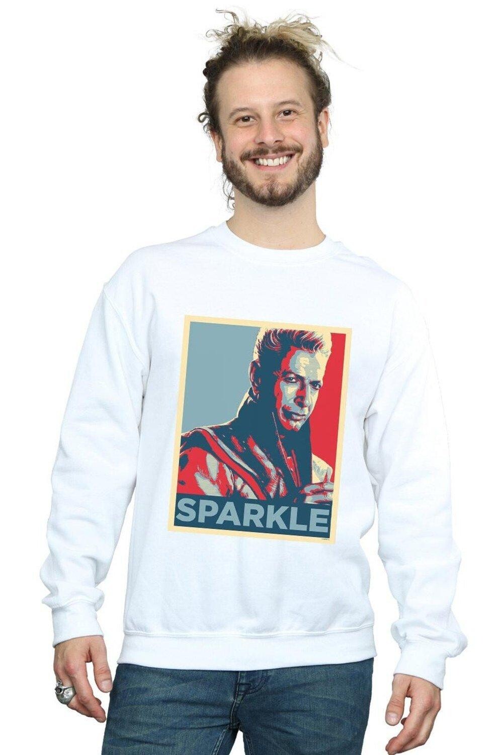 

Блестящая толстовка Thor Ragnarok Grandmaster Marvel, белый