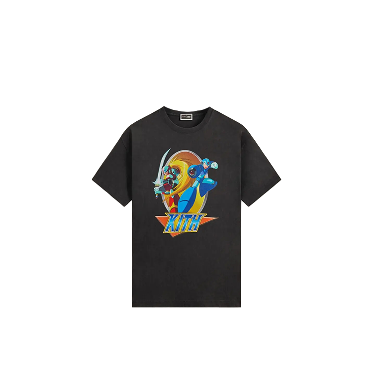 

Футболка с принтом Mega Man от Capcom KITH, черный