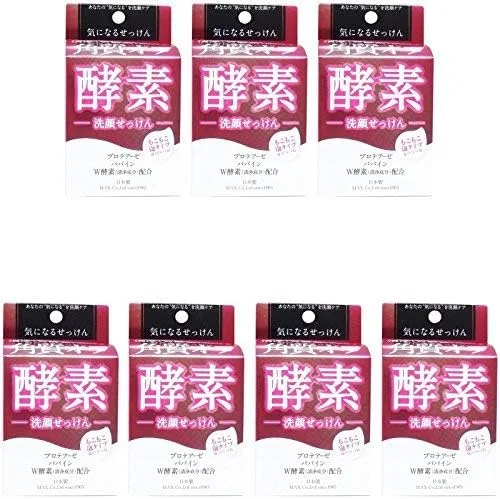 Мыло для лица Max Facial Wash Soap Enzyme, 7 шт. по 80 г