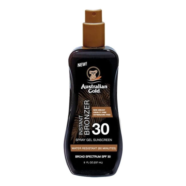 Защитный солнцезащитный гель-спрей Spf30 с оттенком Australian Gold, 237 мл — фото 2