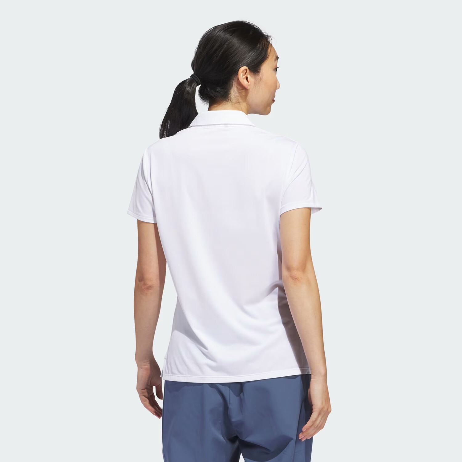 Ultimate365 Однотонная рубашка поло с короткими рукавами Adidas, цвет White — фото 2