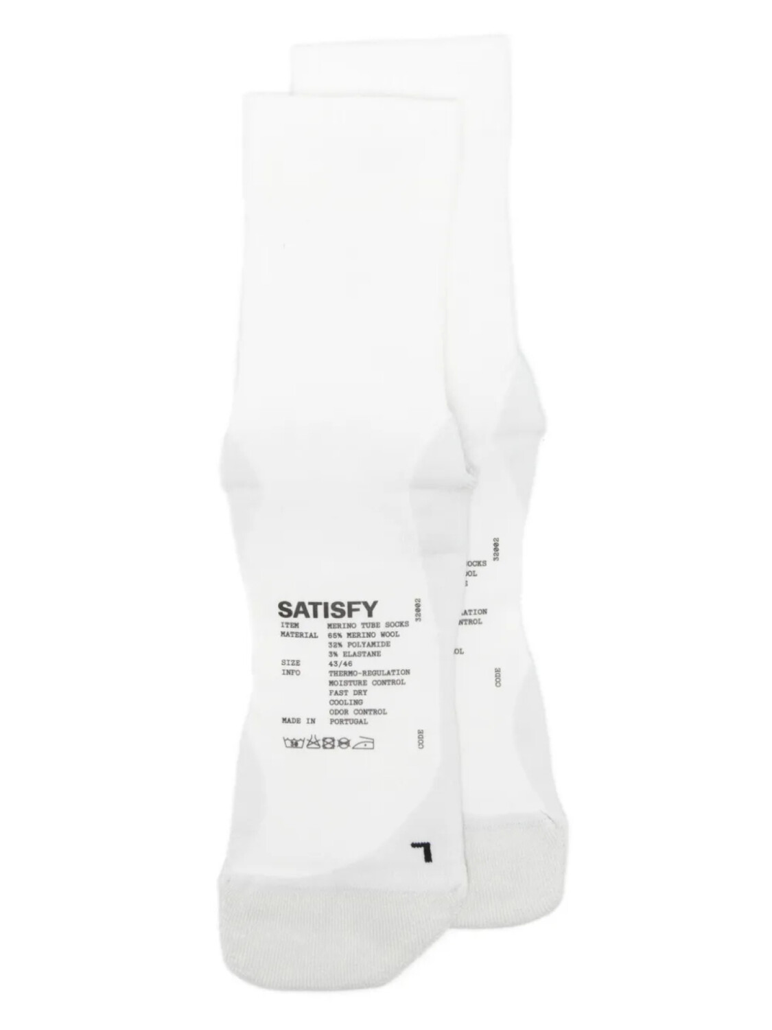 

Носки Satisfy Tube, нейтральный