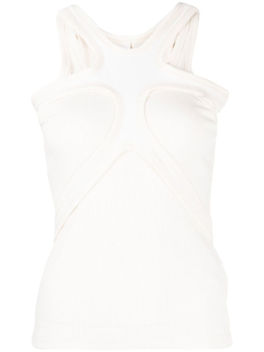 

Dion Lee топ без рукавов Multilock, нейтральный цвет