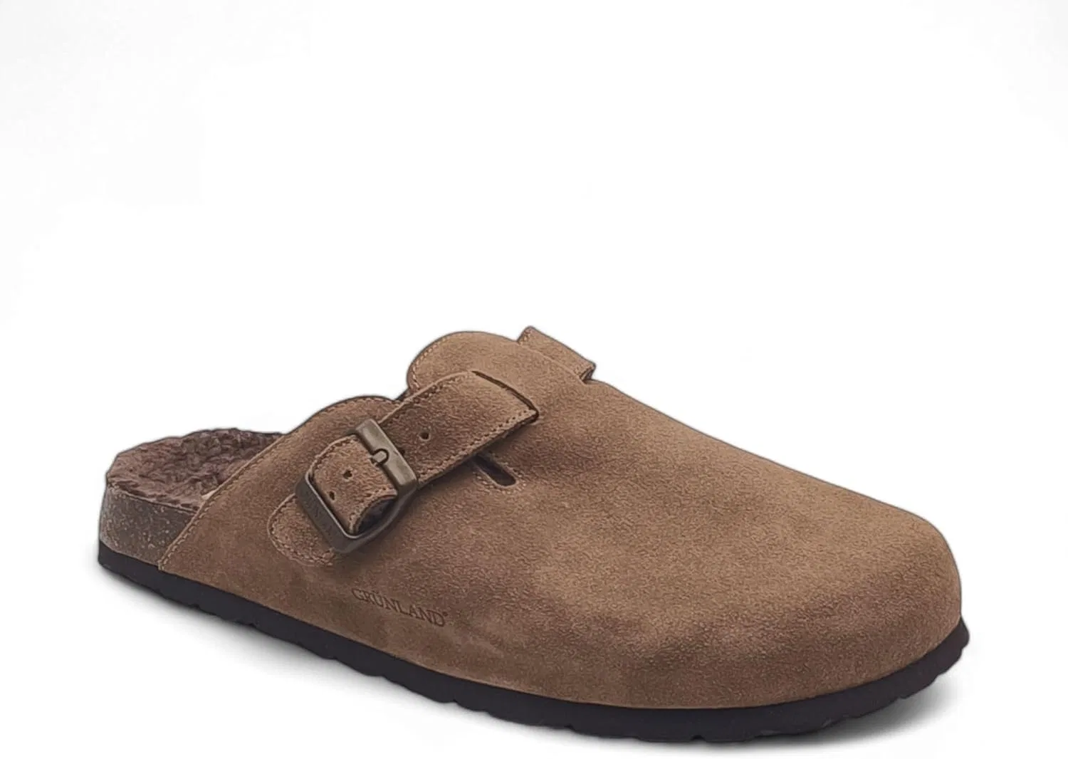 Мюли Grunland Plush для мужчин | BOBO CB2247 GRÜNLAND il benessere è naturale, Taupe — фото 2