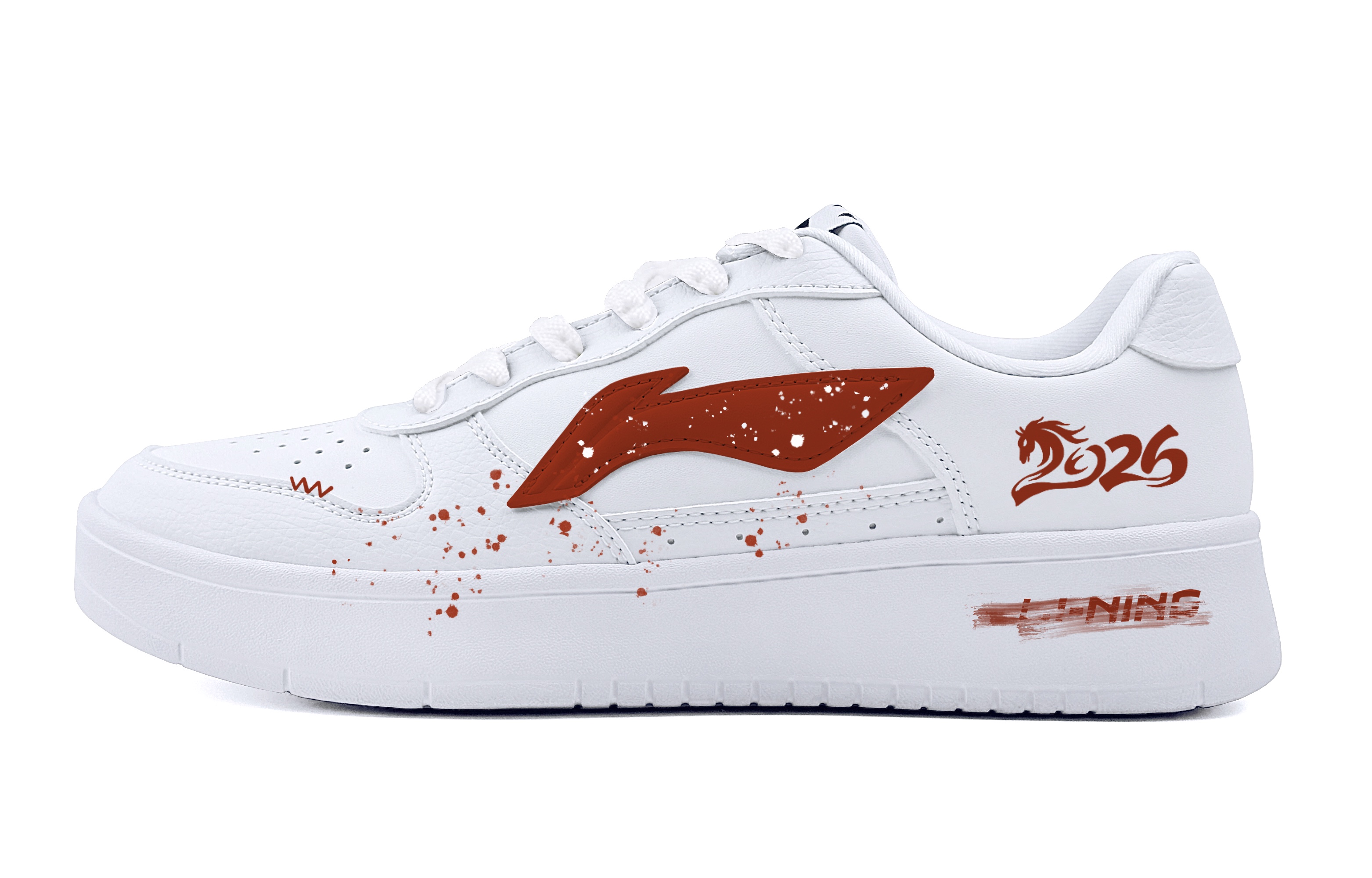 

Li-Ning Floating Boat Steam Rose, Racing Star Sparkle легкие и дышащие низкие кроссовки для скейтбординга Unisex