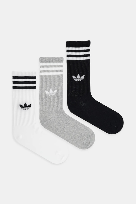 

Носки 3-Stripes комплект из 3 пар Adidas Originals, черный
