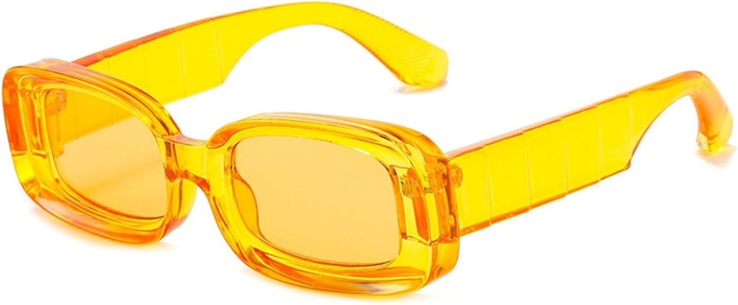 

Мужские солнцезащитные очки для отдыха в маленькой оправе, женские солнцезащитные очки для активного отдыха и поездок на работу, декоративные солнцезащитные очки Generic, Yellow