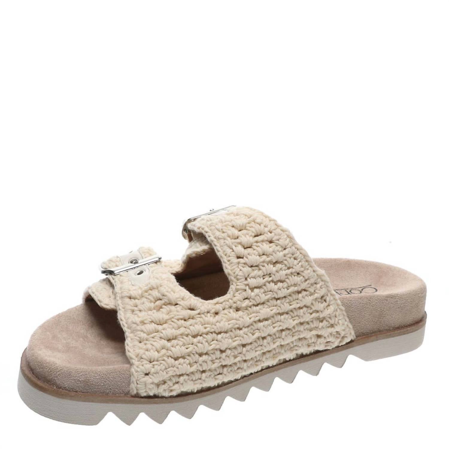 Женские сандалии Dash в натуральном цвете Corkys Footwear — фото 3