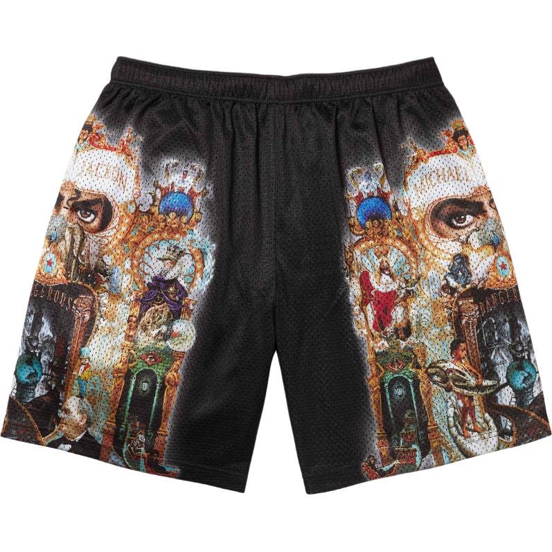 Футболка-сетка Michael Jackson Dangerous Supreme, royal синий — фото 3