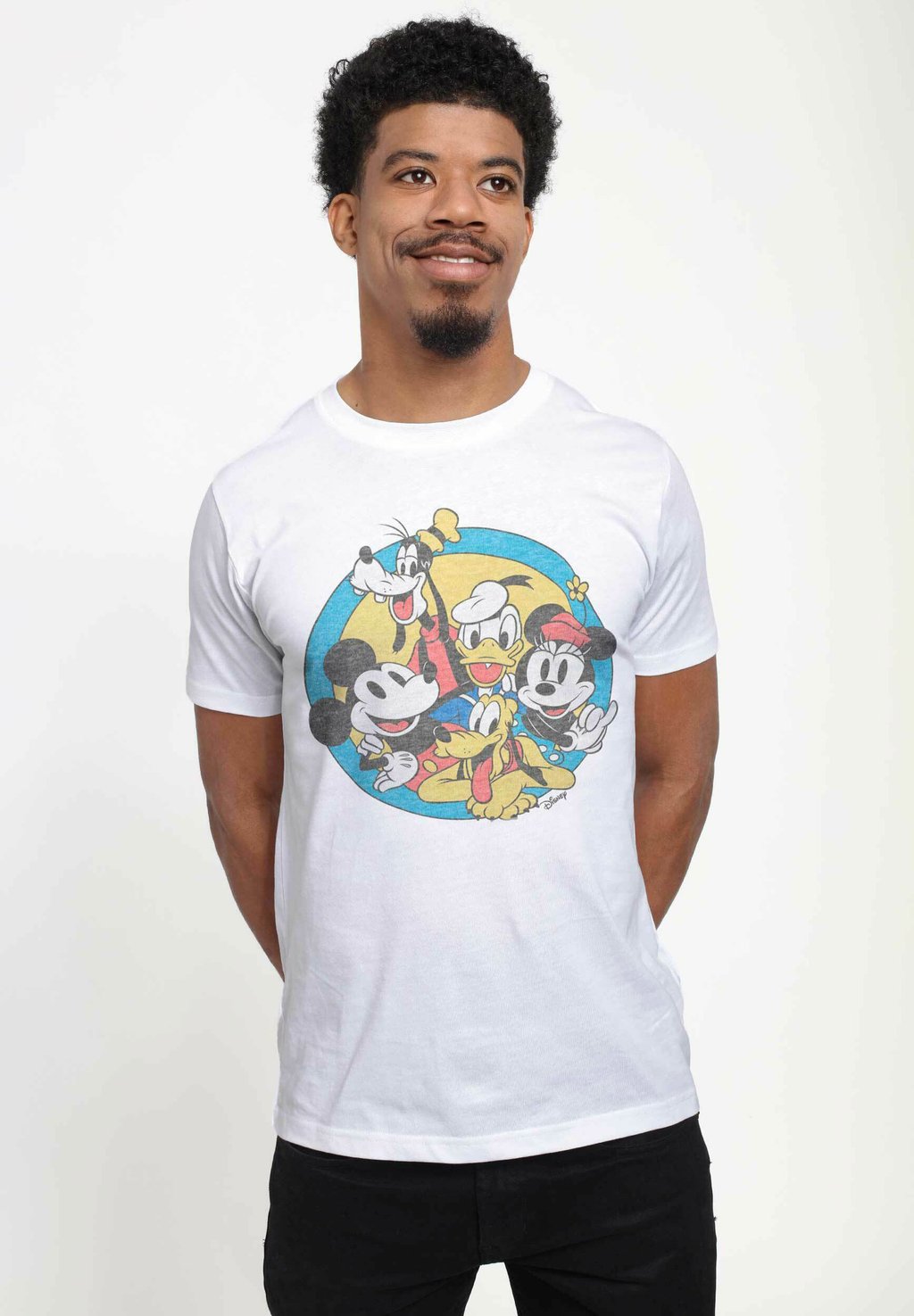 

Футболка с принтом Disney Classic Mickey Original Buddies Unisex Disney, белая