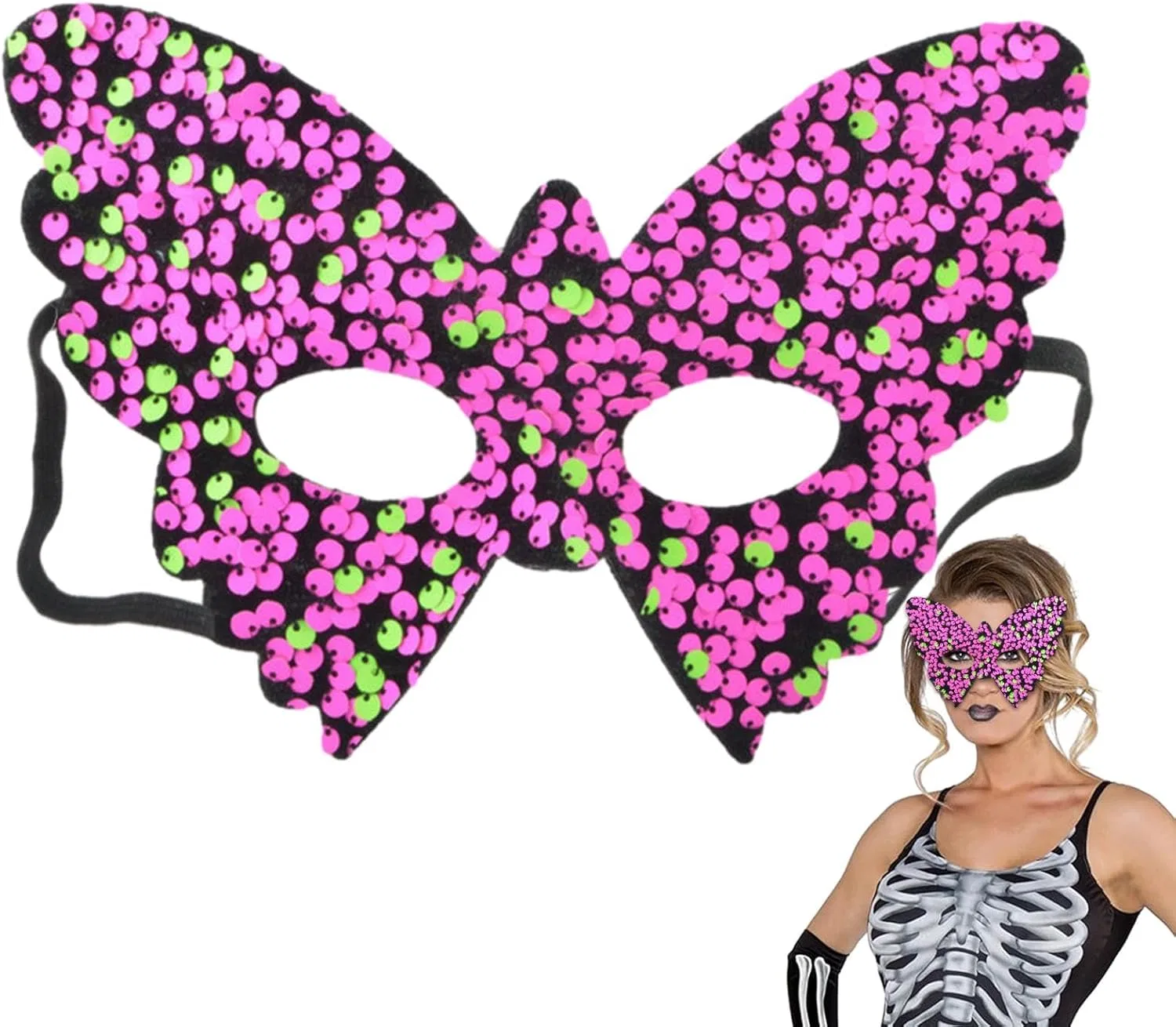 Маска для лица PVC Butterfly Face Cover
