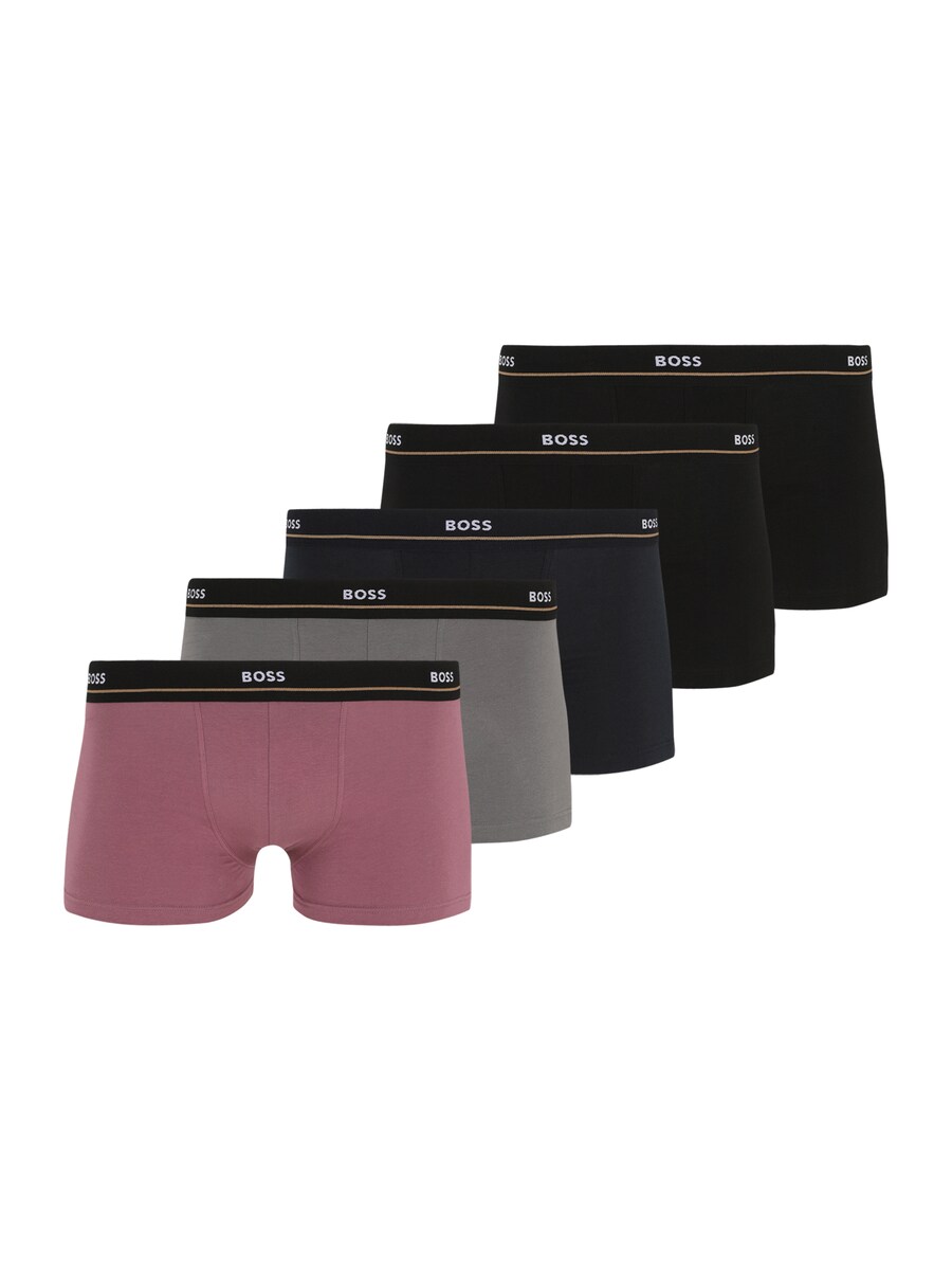 

Боксерские шорты BOSS, цвет marine blue/Dark grey/Burgundy/Black