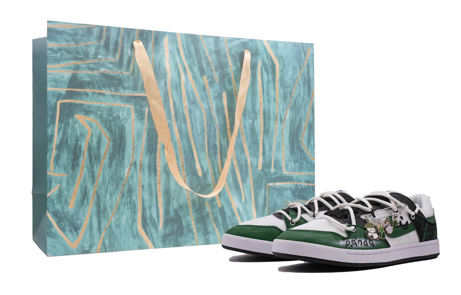 

Кроссовки Nike SB Alleyoop Skateboarding Shoes Women's Low-top White/green, зеленый