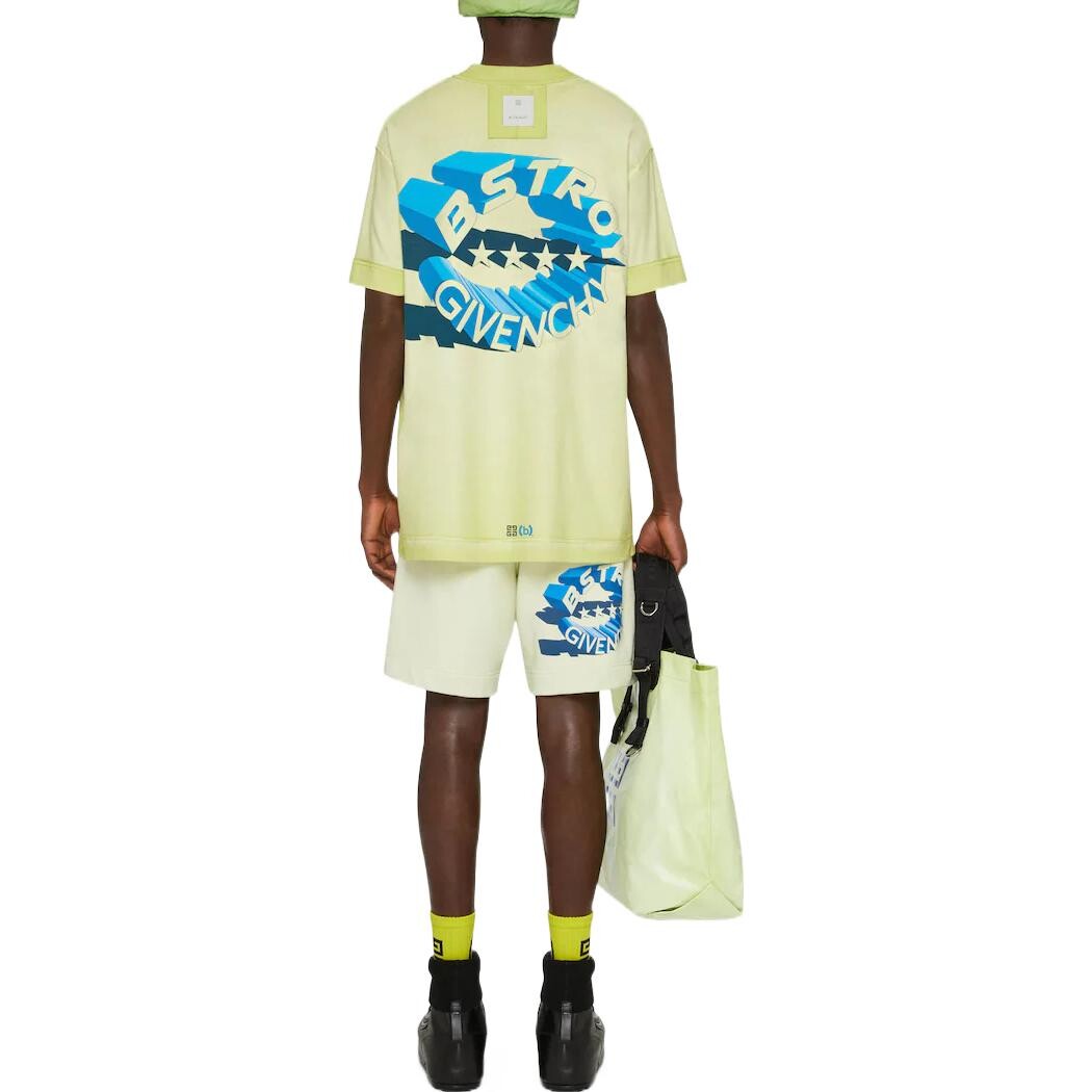 X Bstroy Футболка мужская ярко-зеленая Givenchy, зеленый — фото 4