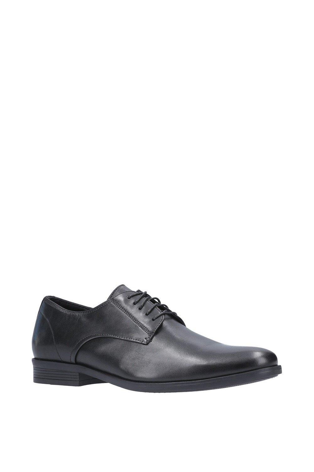 

Кожаные туфли на шнуровке 'Oscar Clean Toe' Hush Puppies, черный