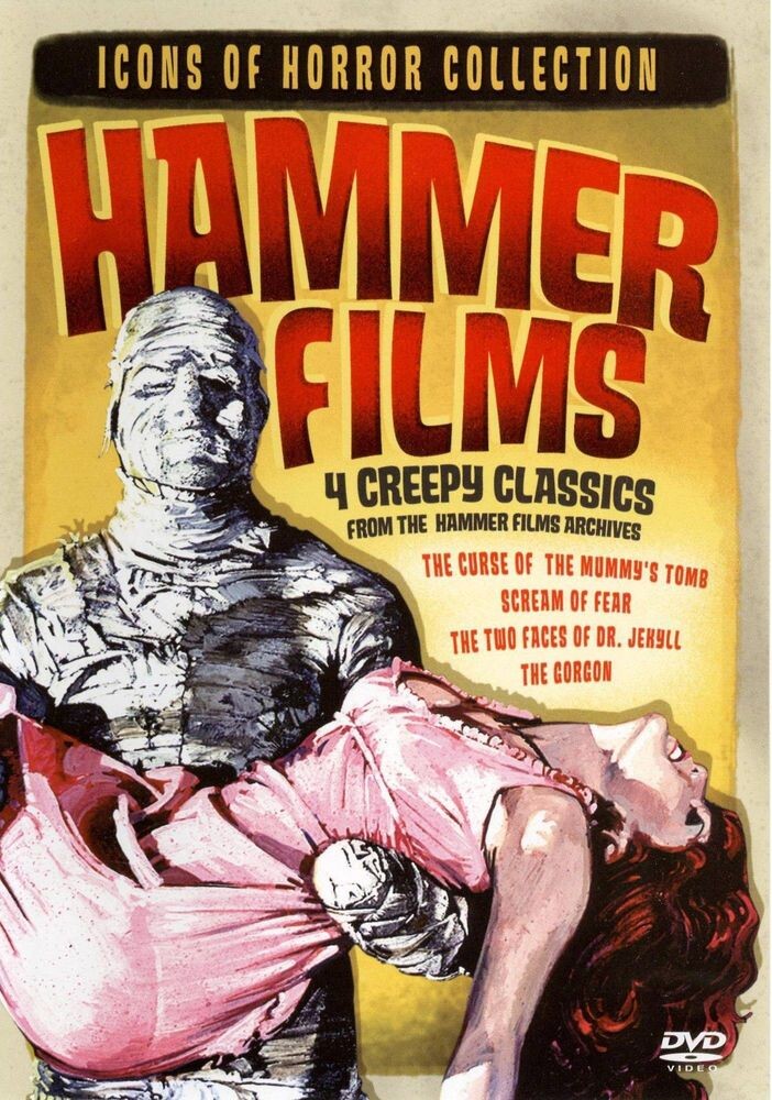 

Диск DVD Hammer Films: 4 Creepy Classics [4-Film Collection]