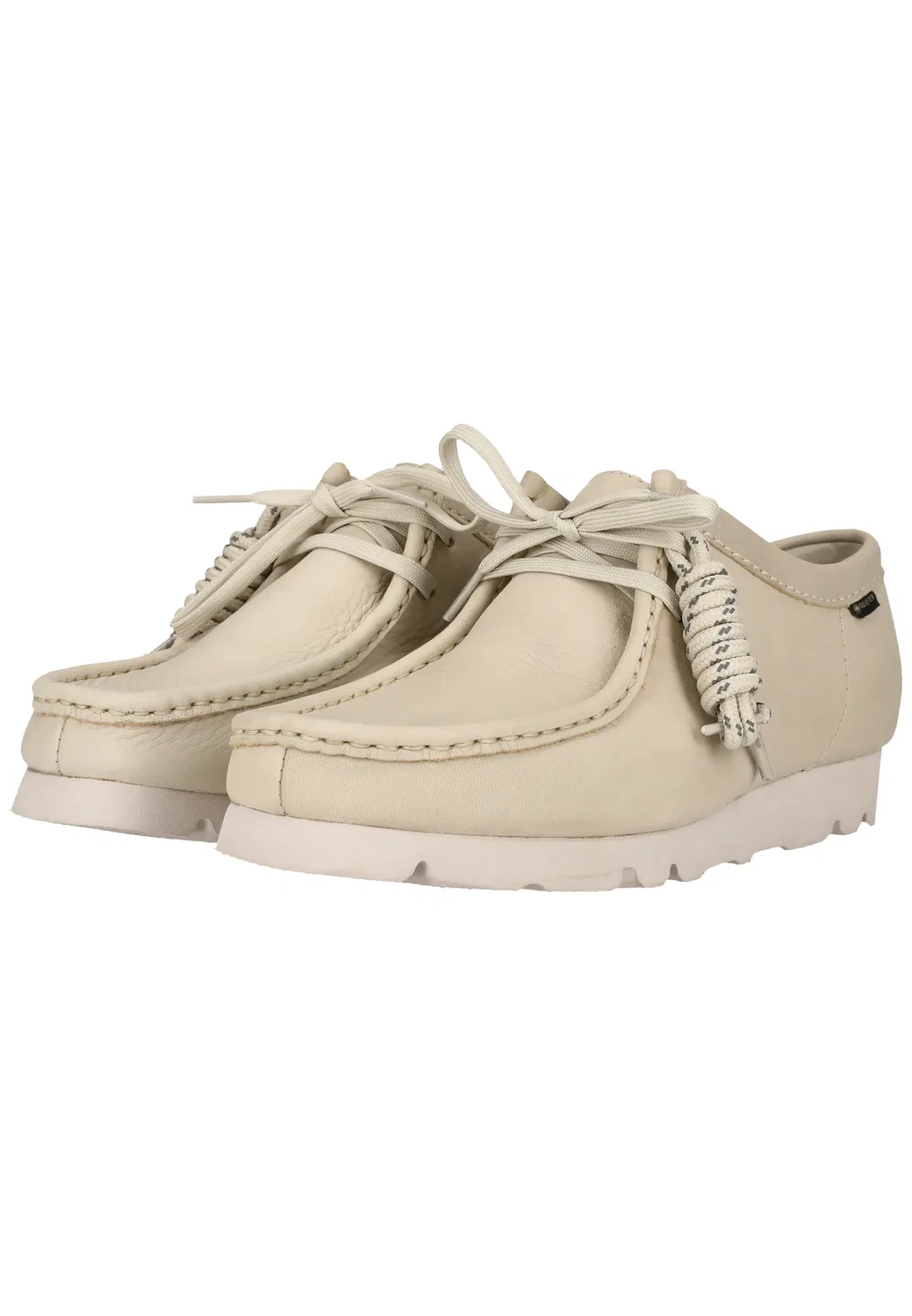 Снуршу Wallabee GTX Clarks, белая кожа — фото 2
