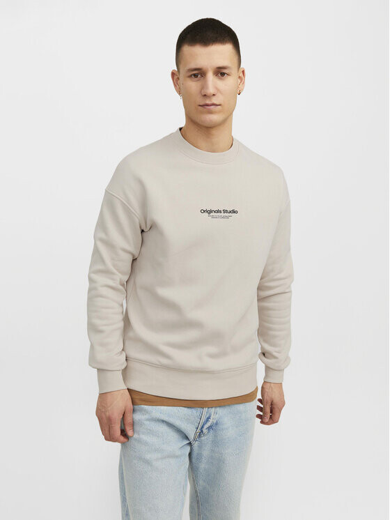

Толстовка свободного кроя Jack&Jones, бежевый
