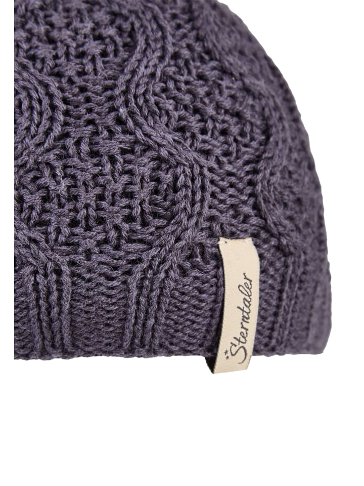 

Вязаная шапка Sterntaler, темно-синий