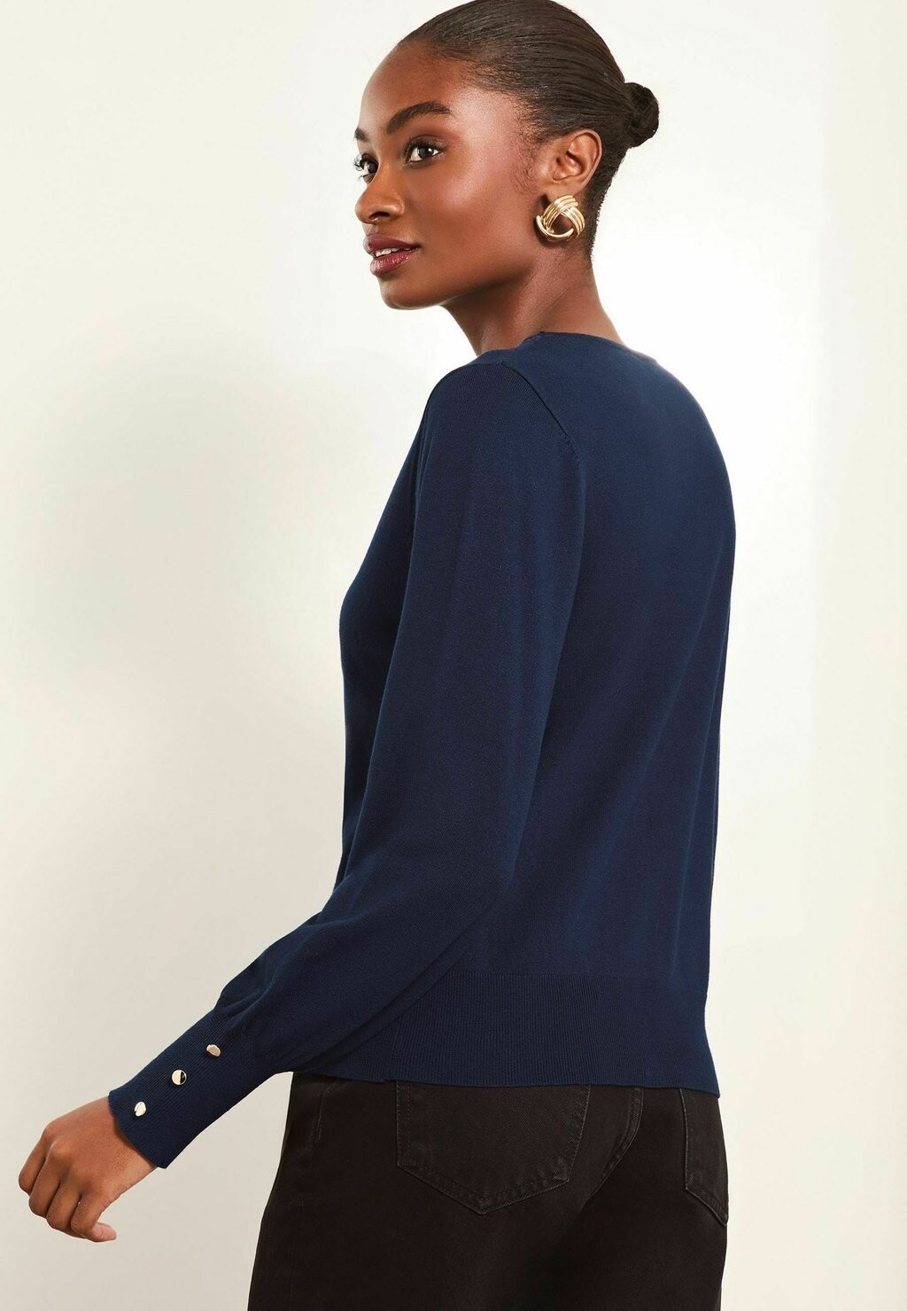 

Кардиган CREW NECK REGULAR FIT Lipsy, синий