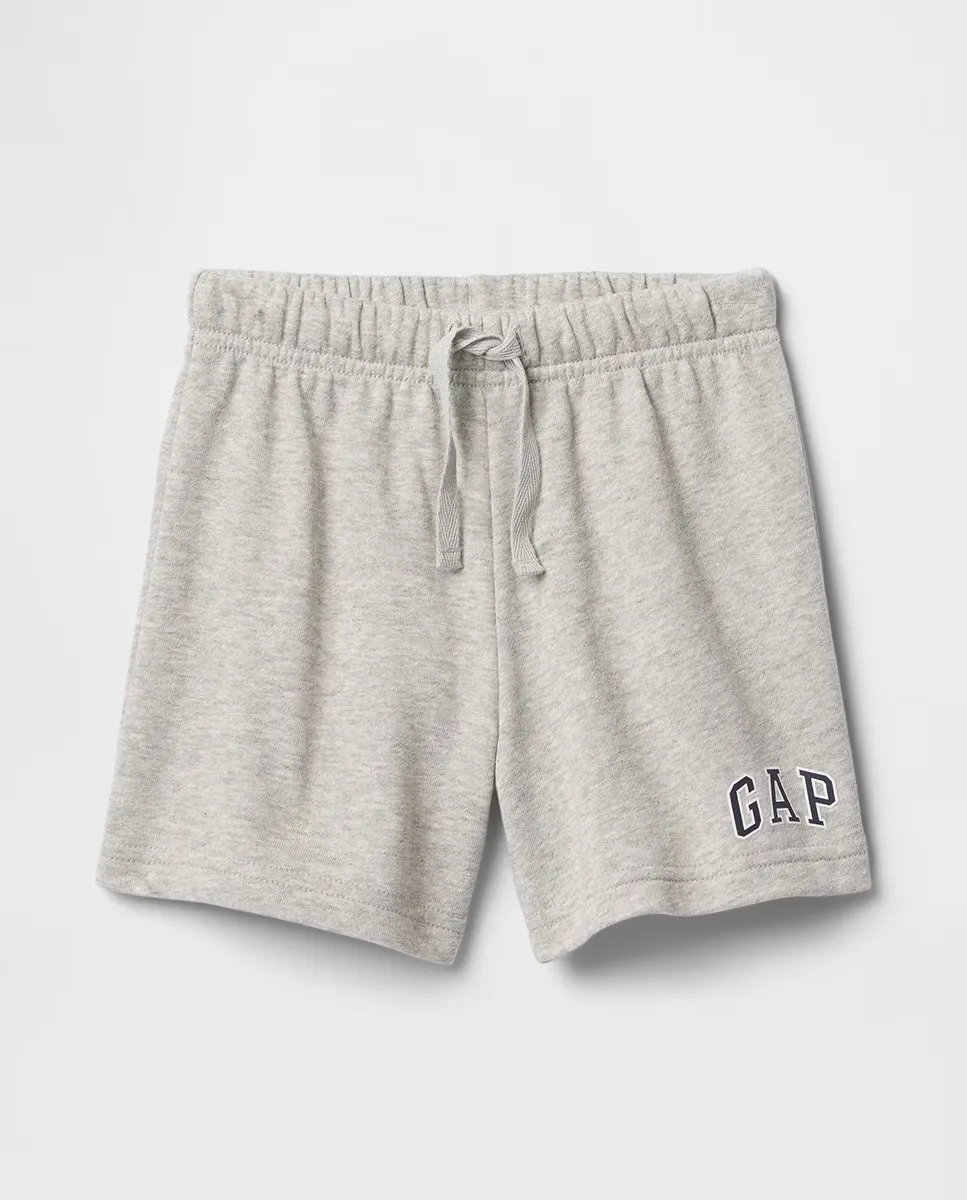 

Детские шорты на свободном шнурке Gap, серый