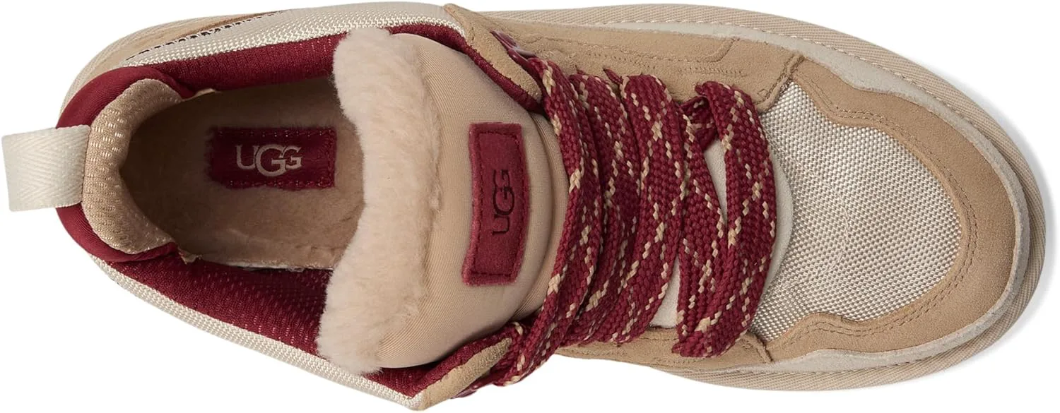 Кроссовки UGG Lowmel Name ‎UGG, красный — фото 3