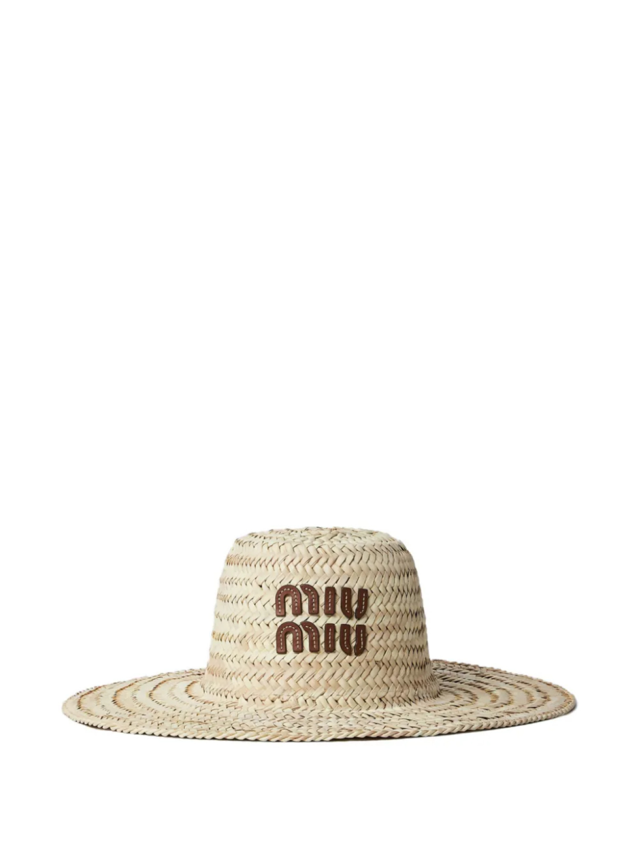 

Панама с логотипом Miu Miu, нейтральный