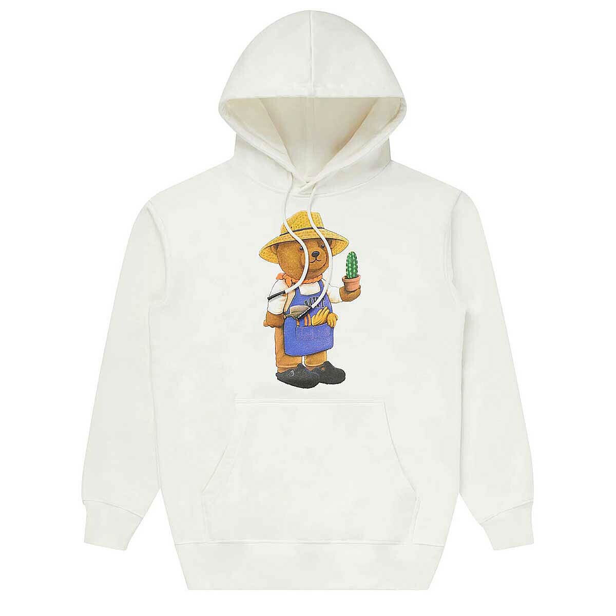 

Толстовка BOTANICAL BEAR Hoody Market, цвет Weiß