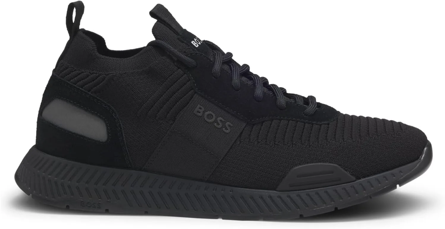 Мужские беговые кроссовки BOSS Titanium, черный